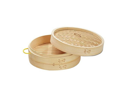 Ensemble de casseroles pour saucisses Panier vapeur en bambou