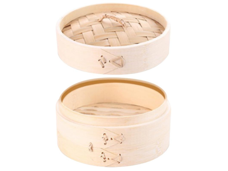 Cuiseurs vapeur à 3 étages Panier vapeur en bambou