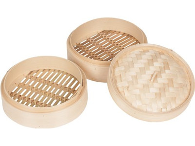 Panier vapeur 4 niveaux pour buns et casseroles