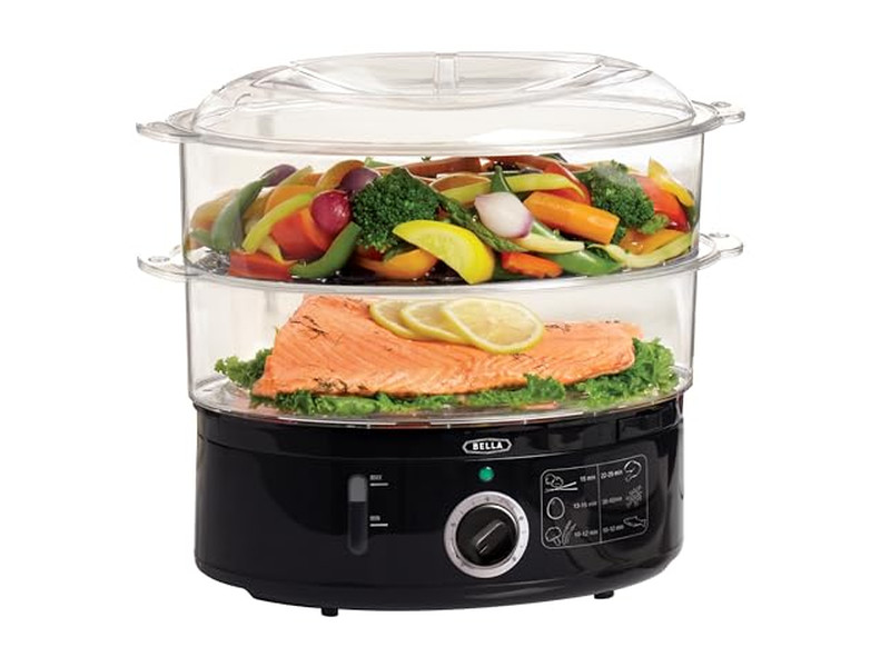 Panier vapeur en bambou pour dim sum 10 pouces