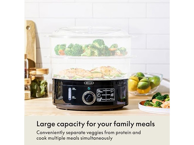 Panier vapeur en bambou pour dim sum 10 pouces