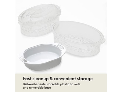 Panier vapeur en bambou pour dim sum 10 pouces